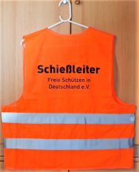 Weste Schießleiter hinten